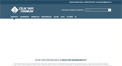 Desktop Screenshot of celikyapicozumleri.com