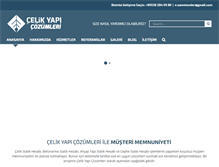 Tablet Screenshot of celikyapicozumleri.com